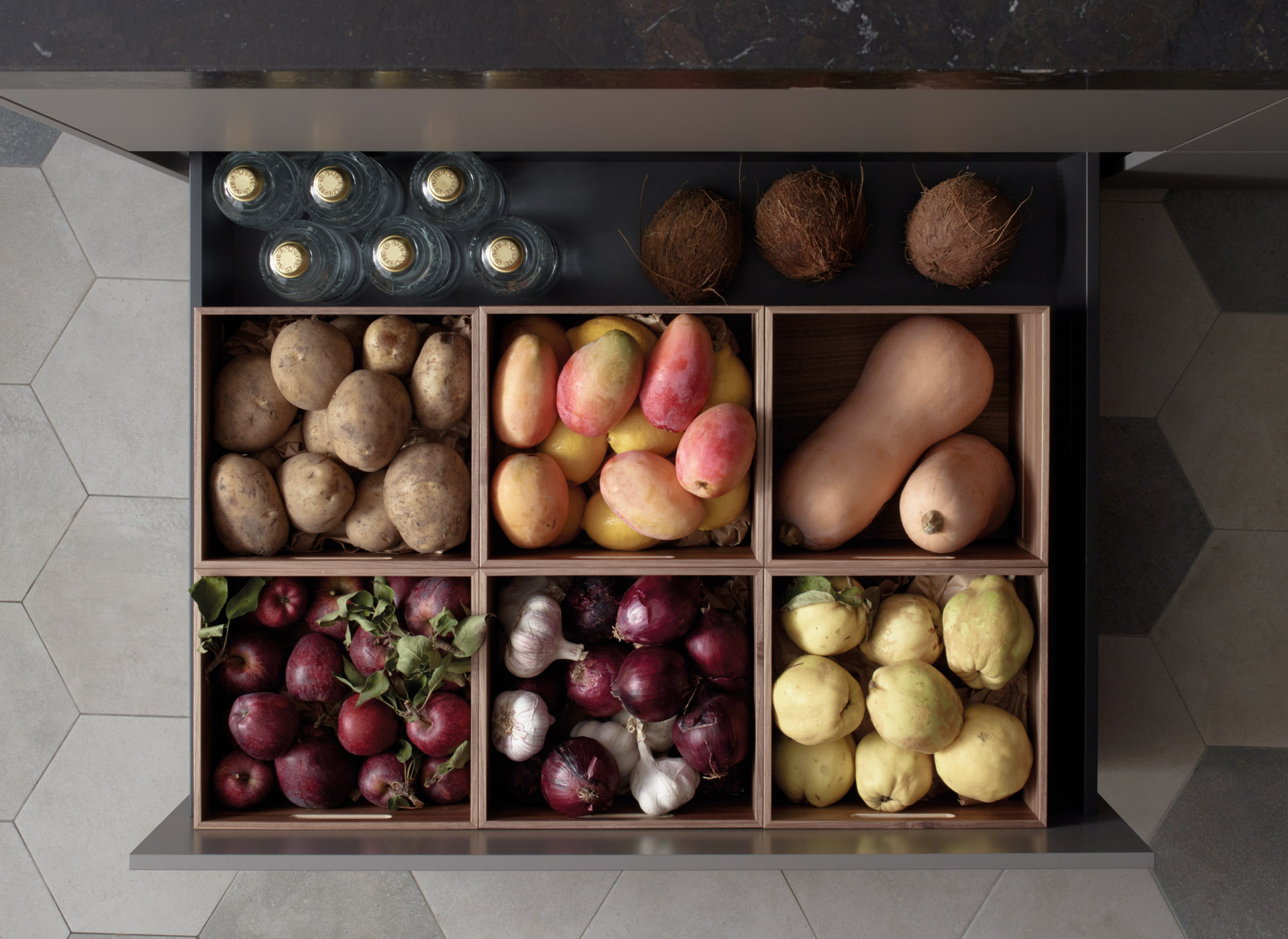Accesorios para almacenar frutas y verduras
