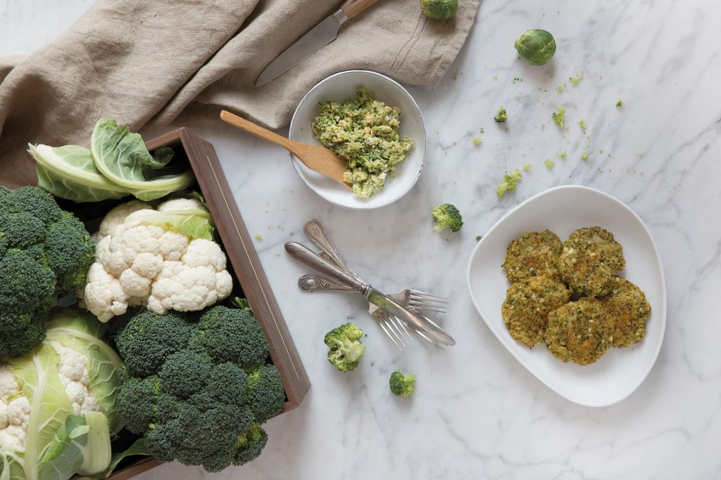 Receta de hamburguesas vegetales en el calendario 2019 de cocinas Santos