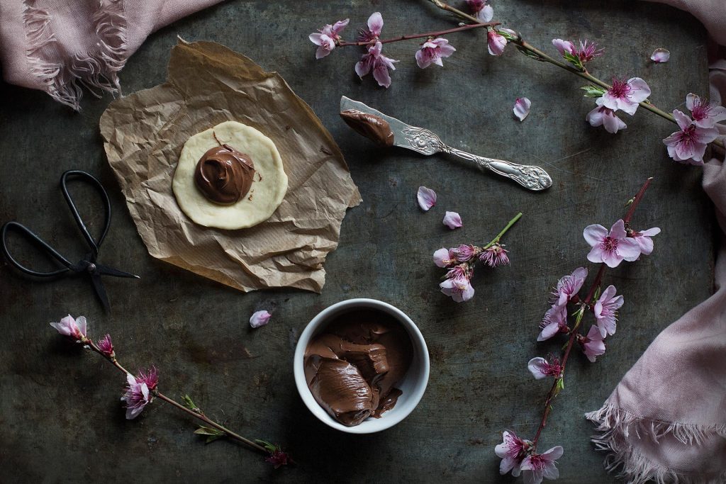 Recept voor minipizza's met chocoladepasta van Santos keukens