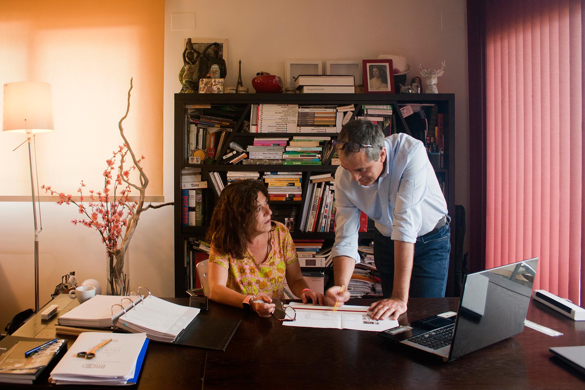 Esther Carmona e Ramón Arévalo, gestores da Santos Brezo