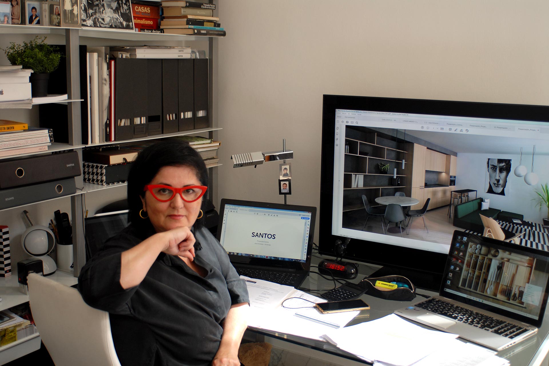 Rosario Martín Pérez, gestora, administradora e designer de interiores da Zona de Día