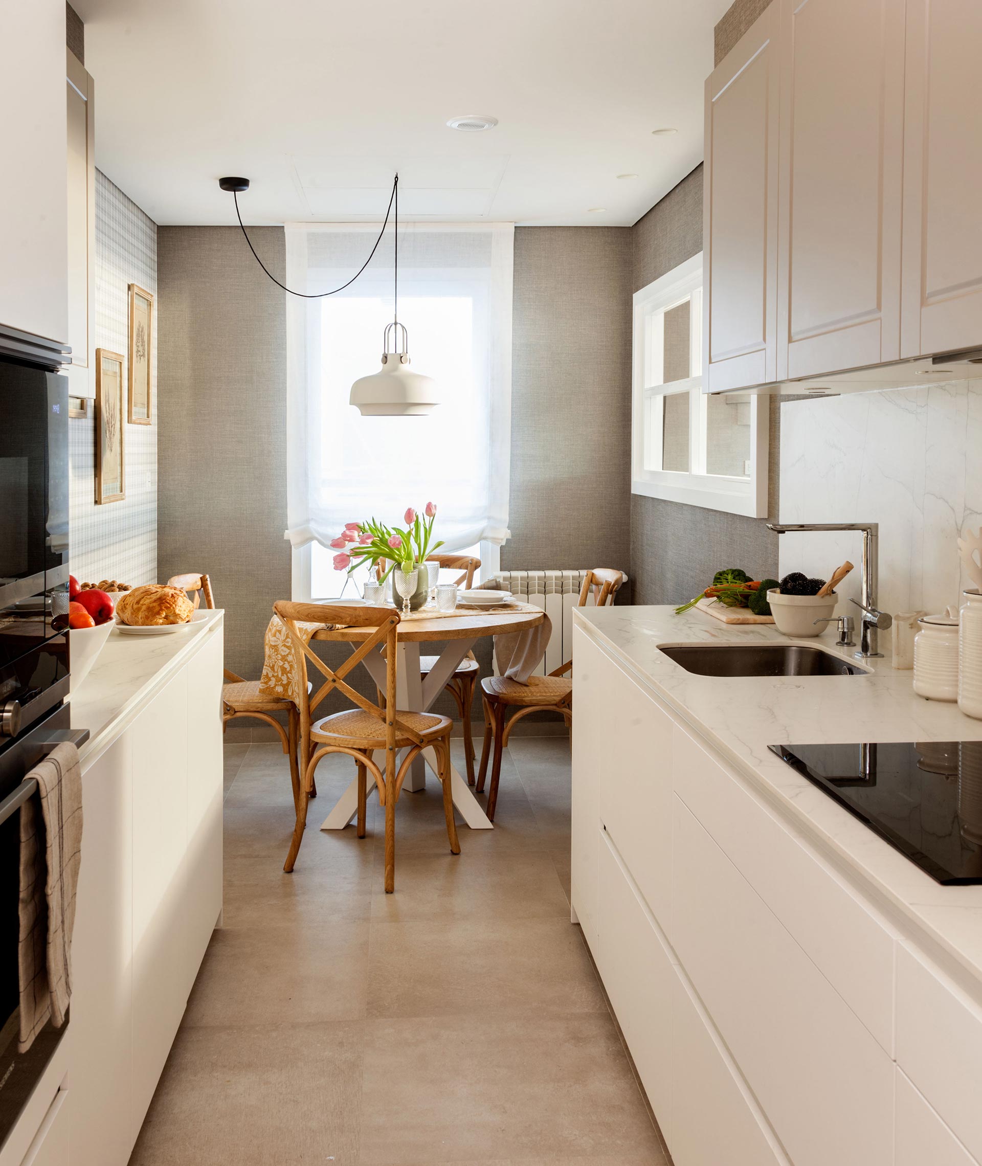 Cozinhas Santos em espaços pequenos, pela designer Natalia Zubizarreta