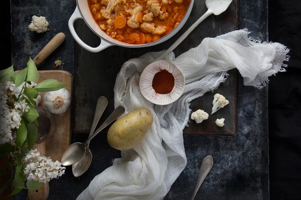 Plato fácil y nutritivo en 20 minutos: Guiso de coliflor