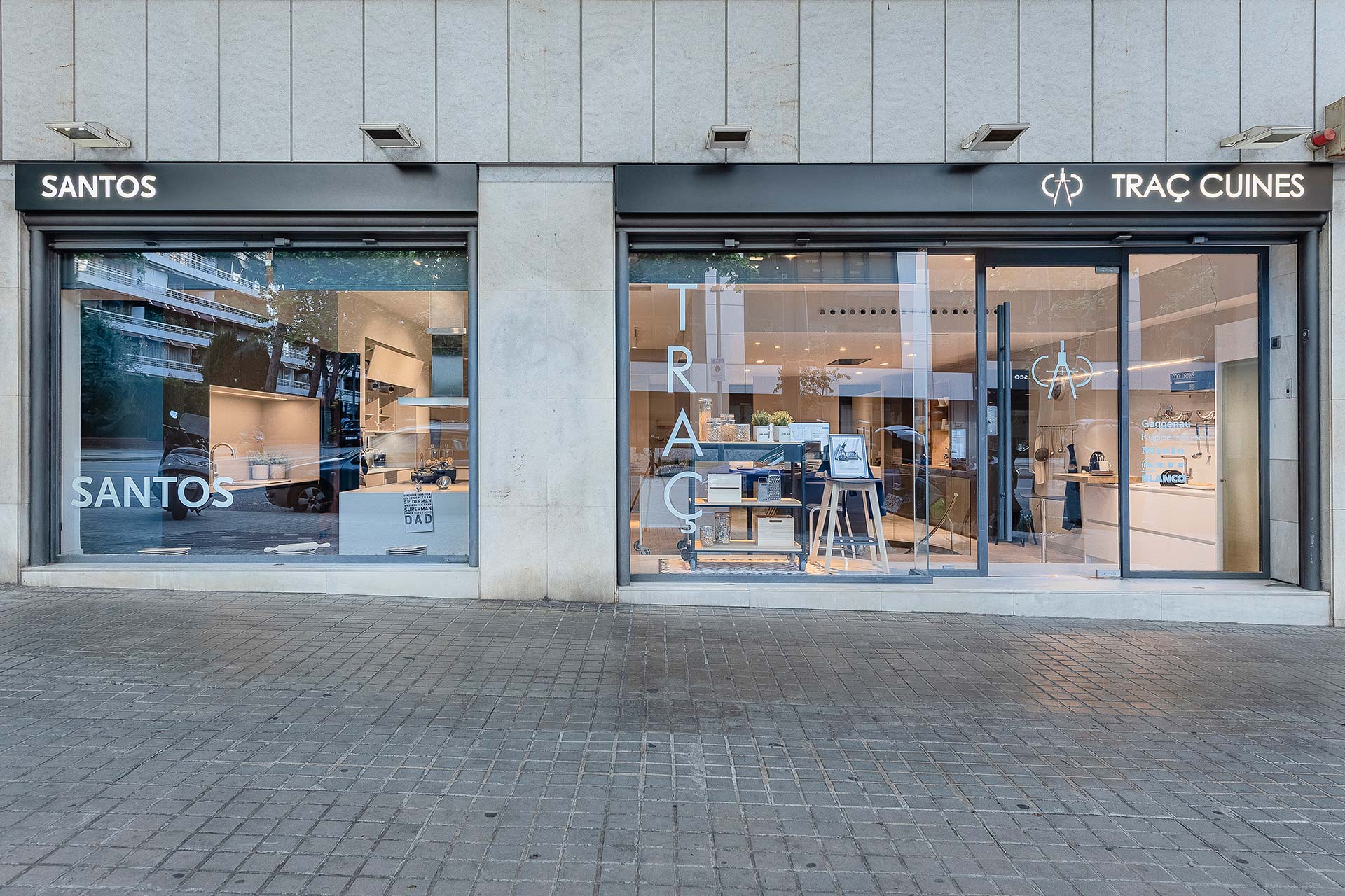 Traç Cuines celebrates 25 years as a Santos distributor and presents its new showroom