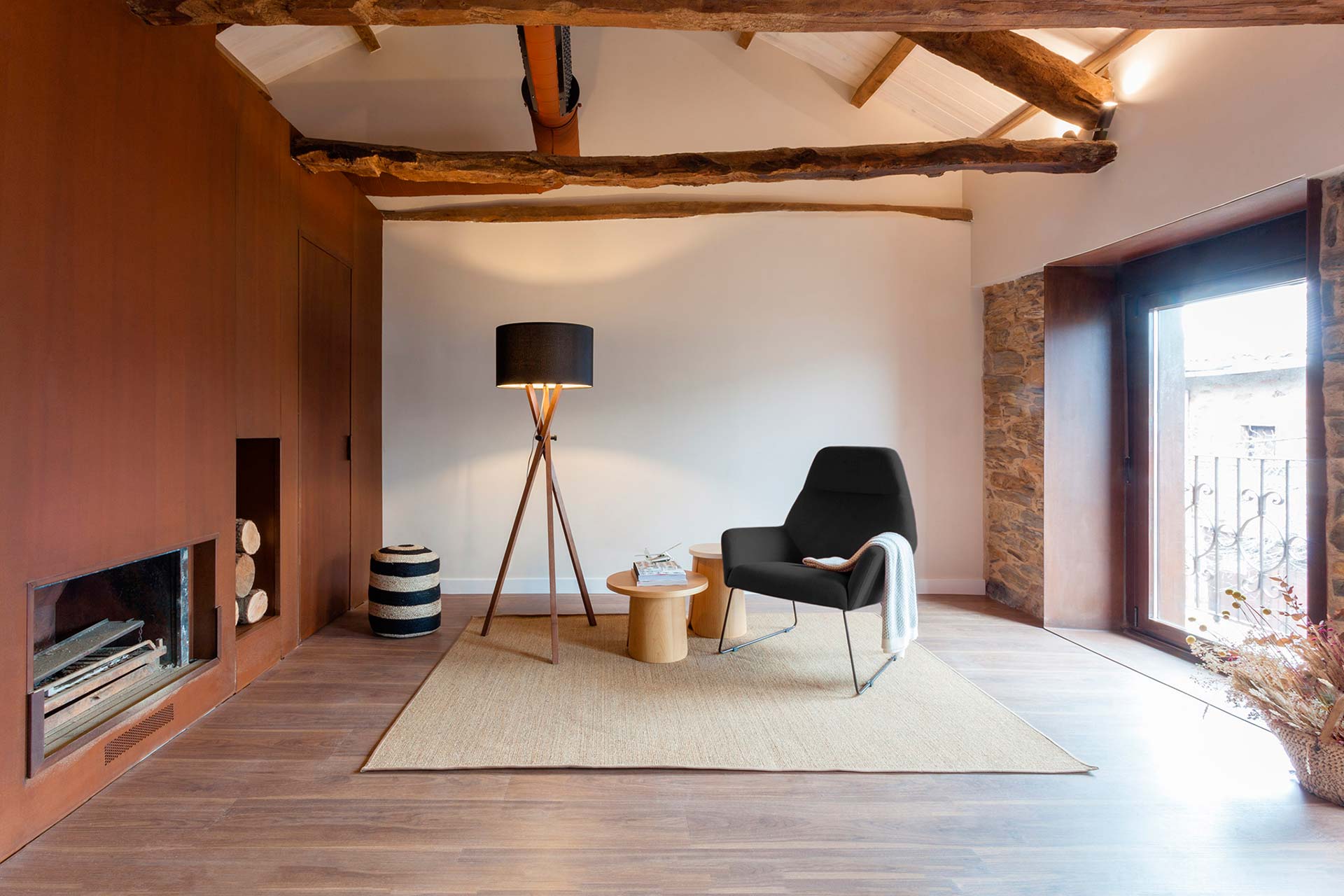 Santos keukens in gerenoveerde woningen, door Andrea Muñoz Diseño