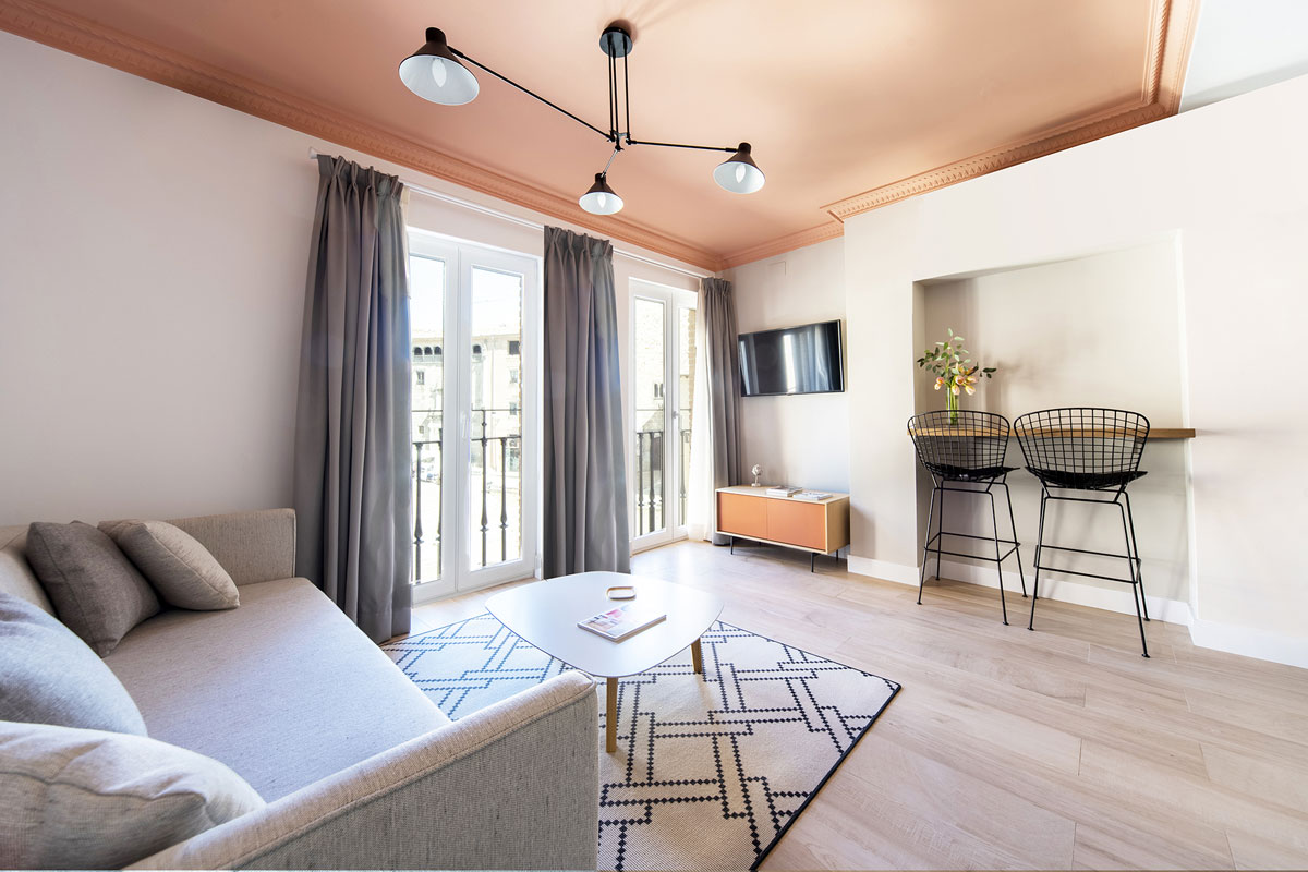 Salón comedor en apartamento turístico