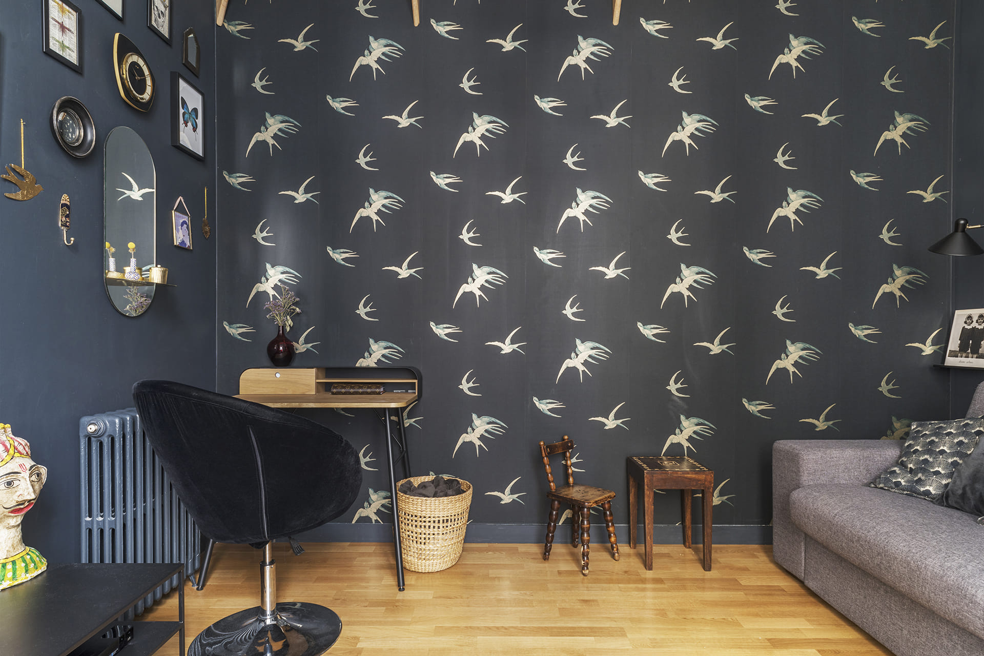 Kamer voor familiebijeenkomsten met schaaktafel