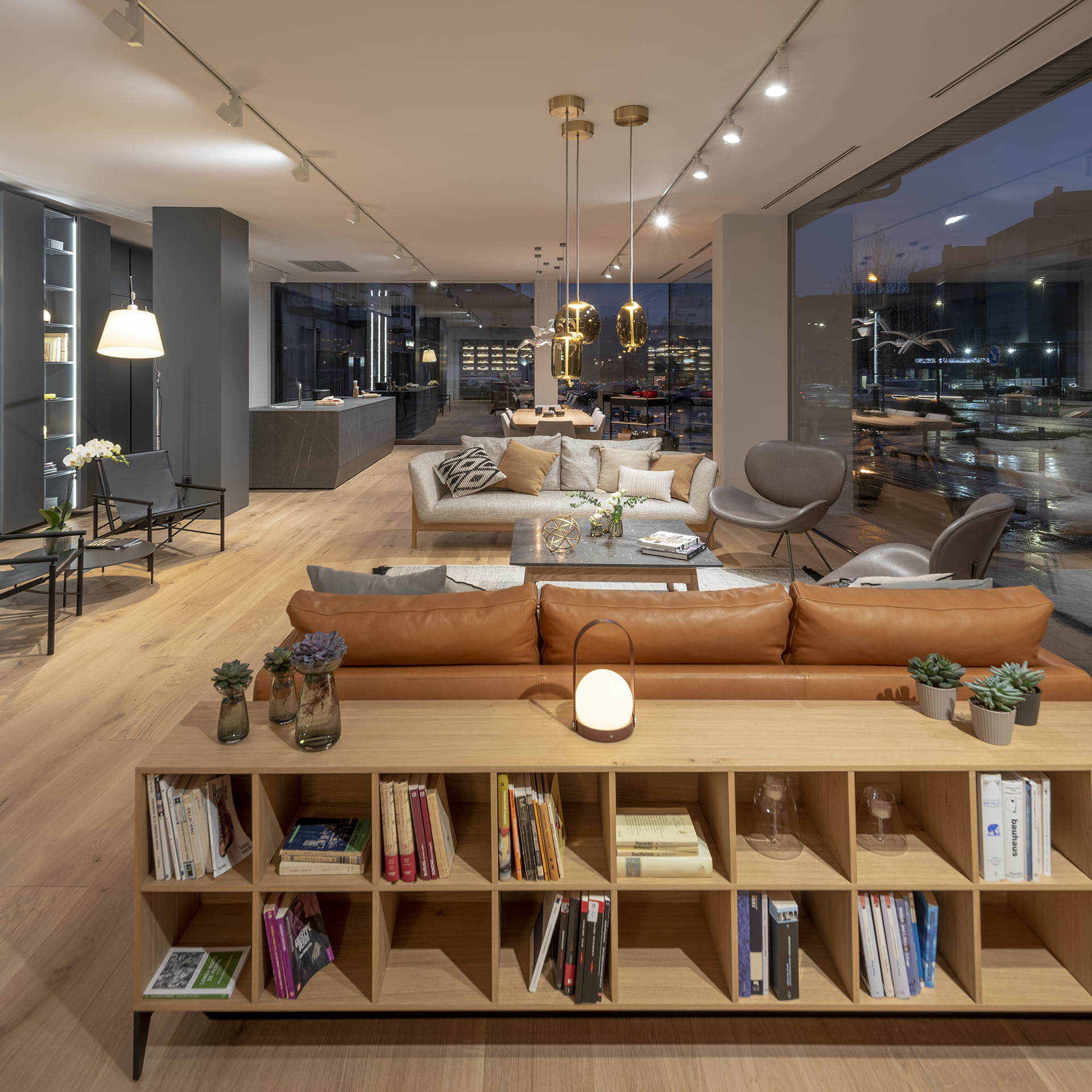 Zona living. Distribuidor de cocinas Santos Santiago Interiores