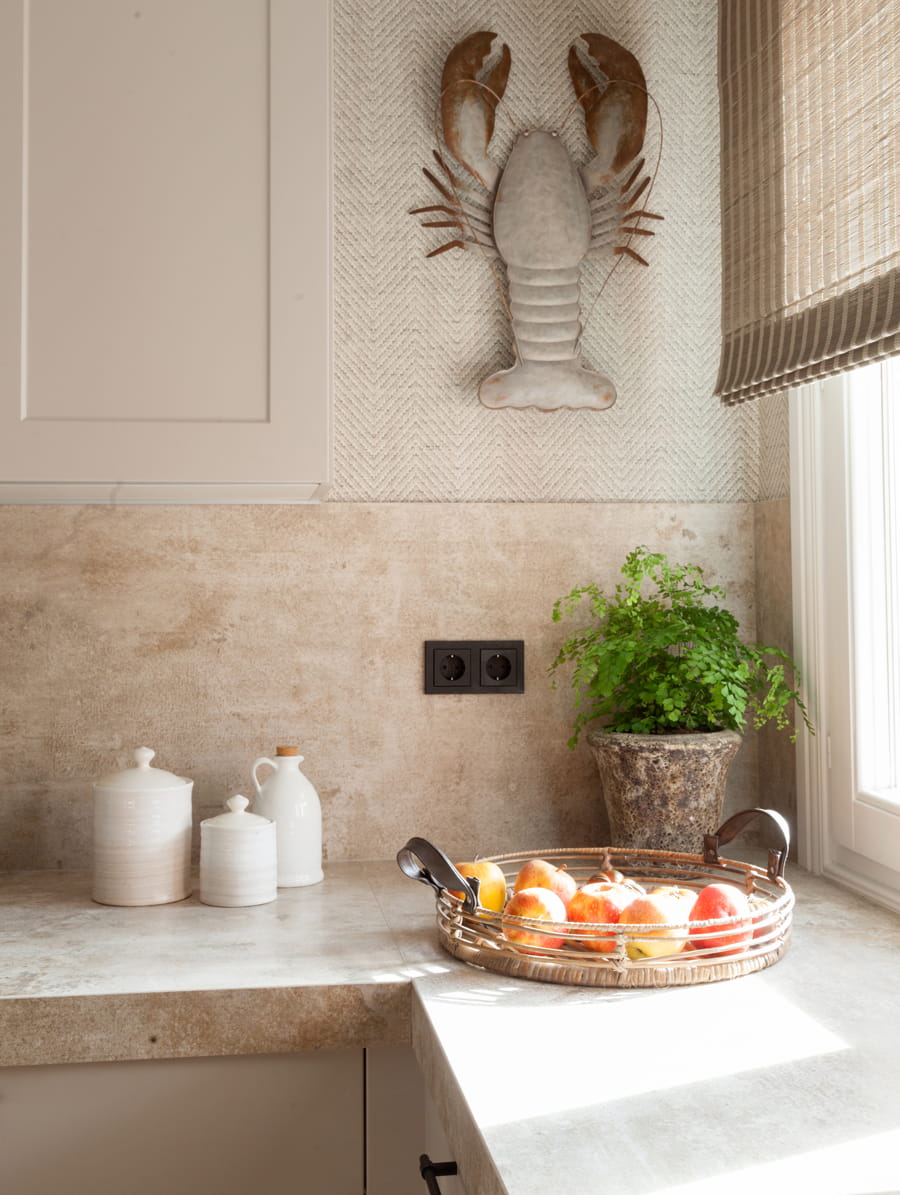 Santos kitchen with washing-up area