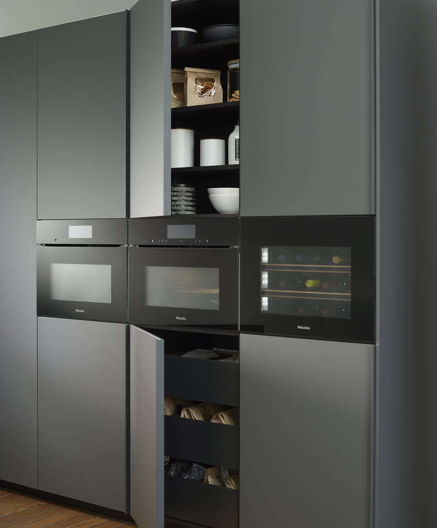 Armoire colonne avec module pour cave à vin Santos