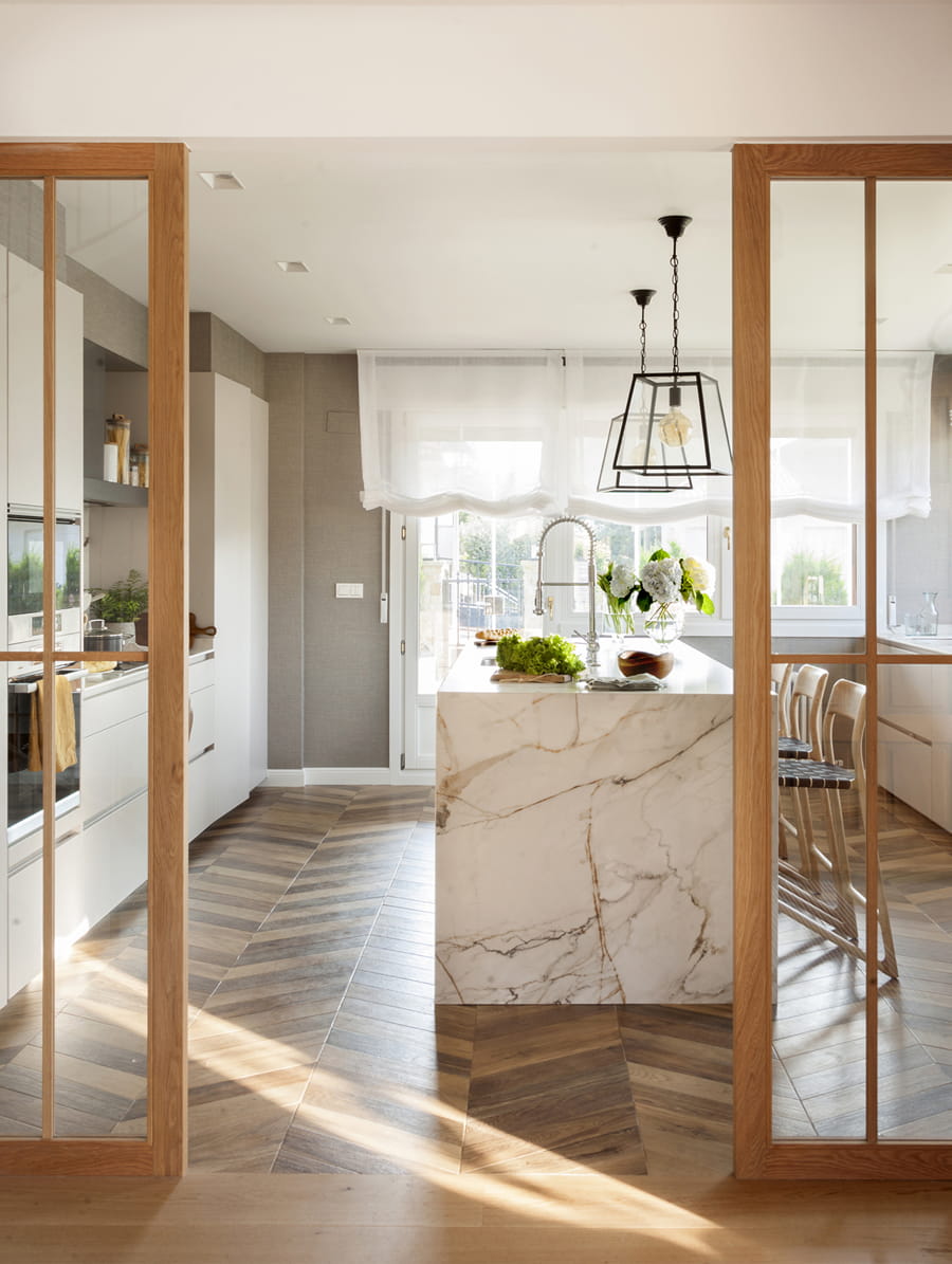 Open keuken met eiland