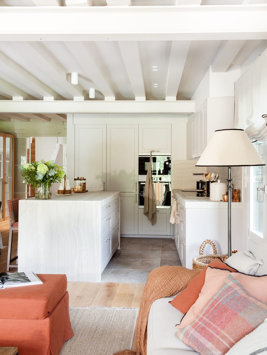 Keuken met eiland Cashmere