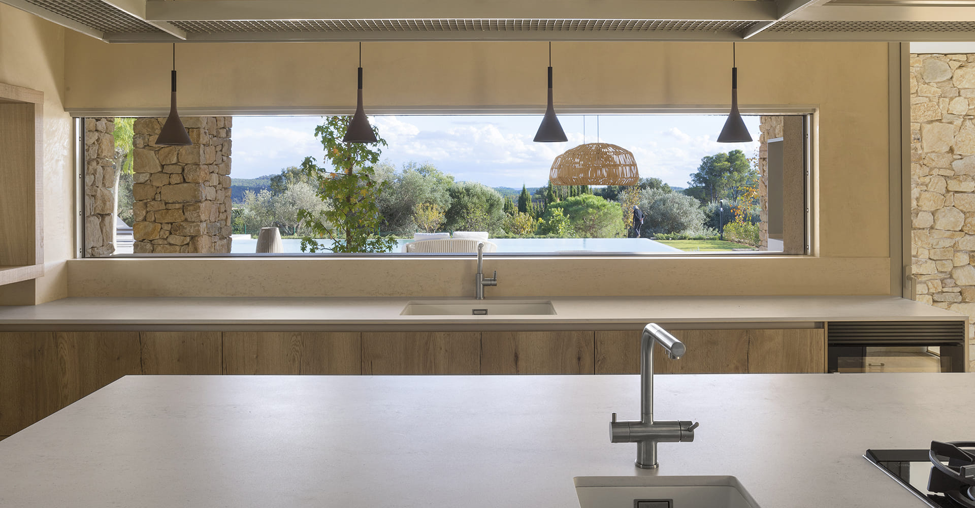 Santos Kitchens in rustic homes
