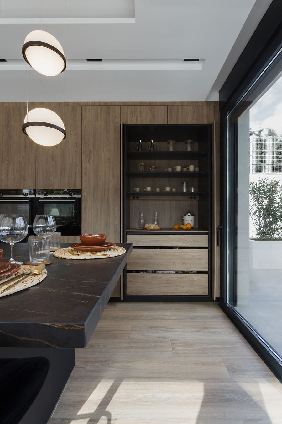 Cuisine Santos avec meuble amovible