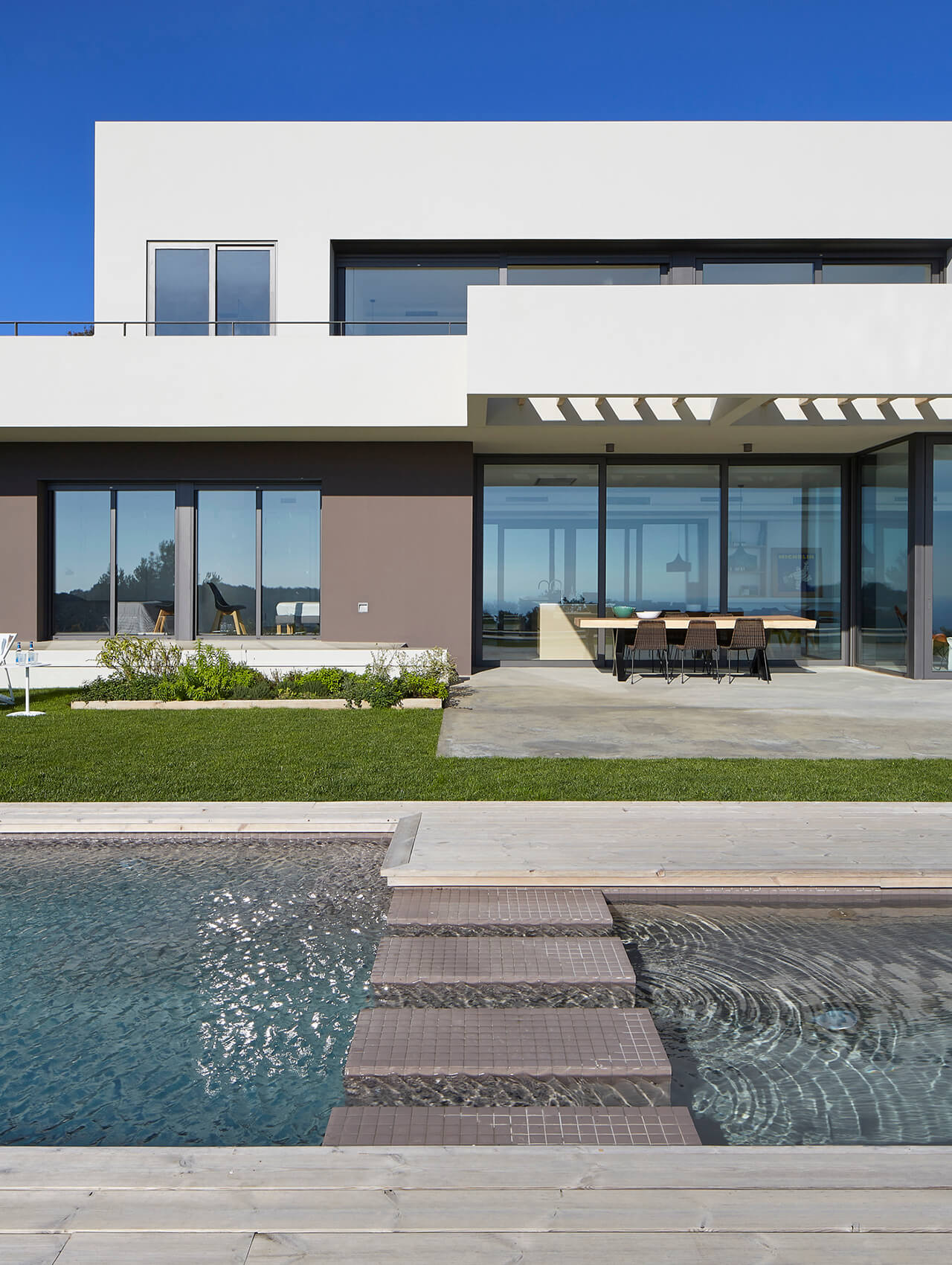 Exterior de la vivienda diseñada por Jané & Font