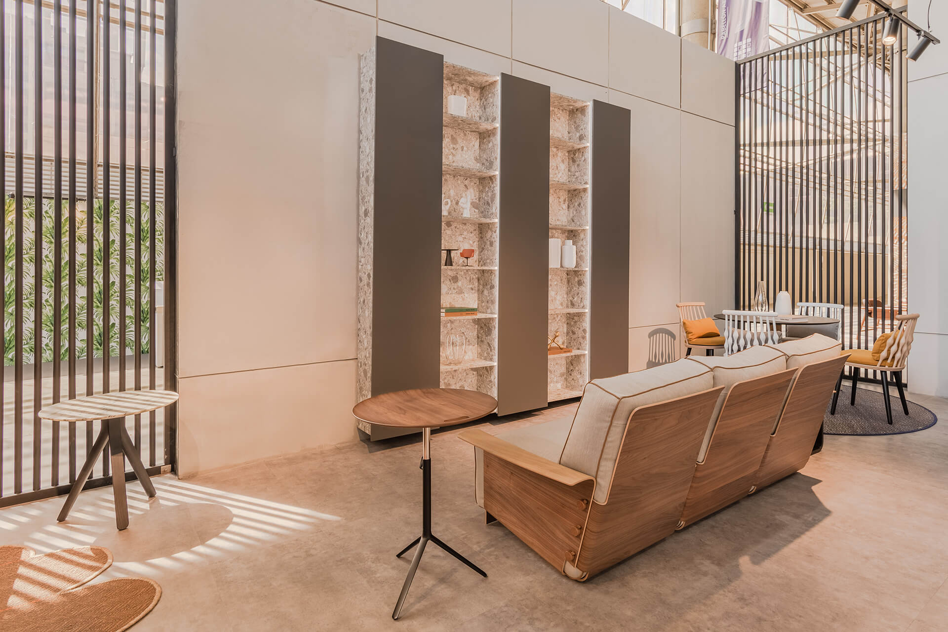 Linha Santos Living na feira do design de Medellín - Colômbia
