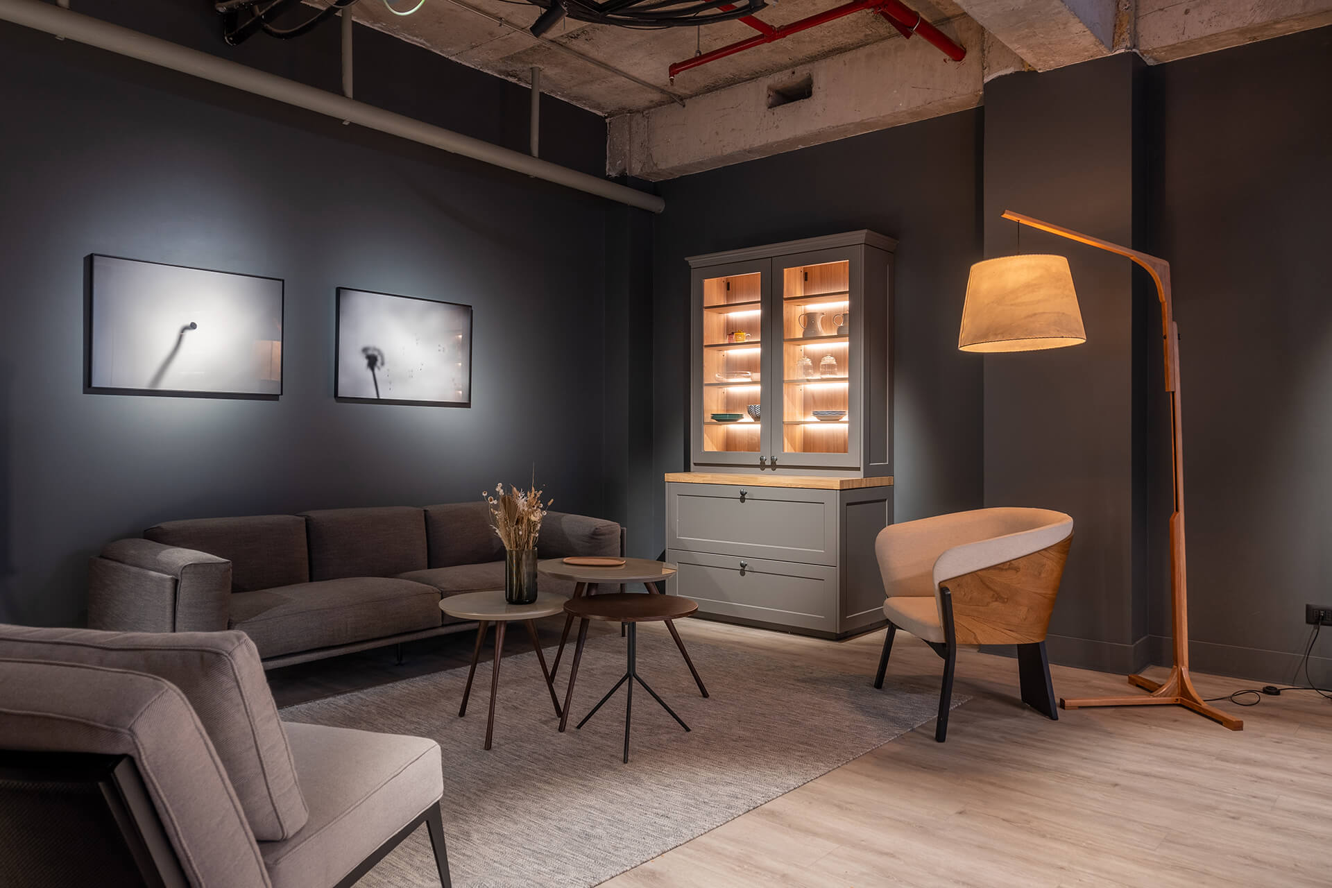 Showroom with Santos Living furniture in Chile