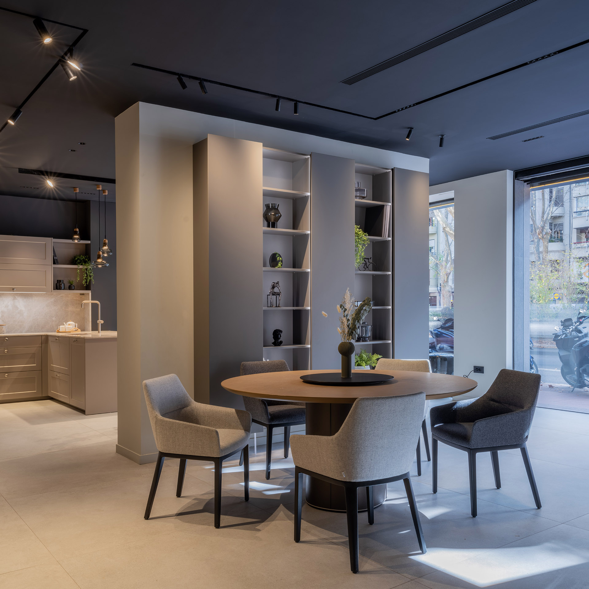 Santos keukenshowroom Sánchez Plá Gran Vía in Valencia