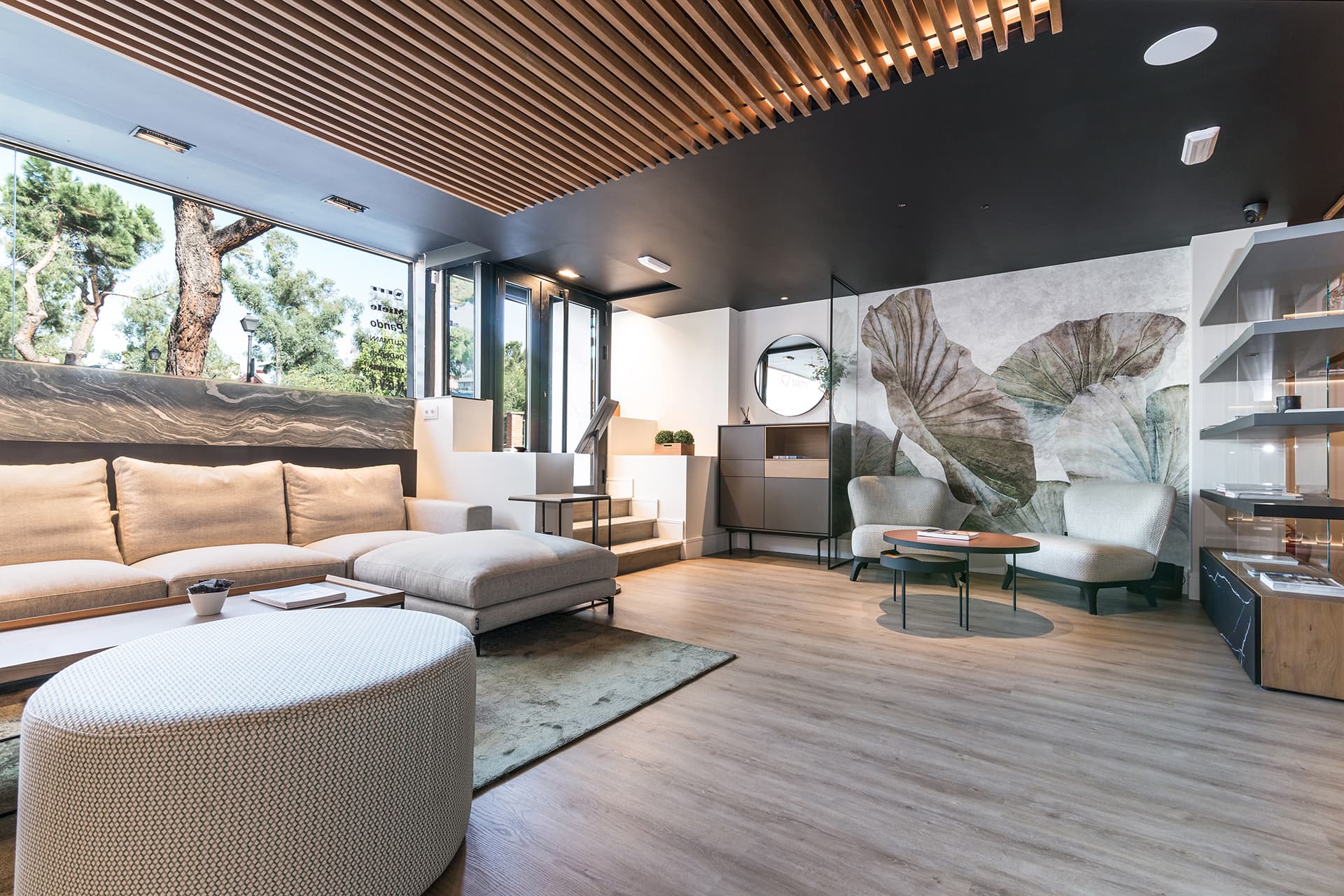 Meubles Santos pour l’espace salon chez Docrys Aravaca