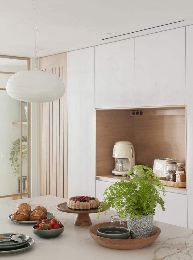 Decoracion de mobiliario de cocina Santos por Sol Van Dorssen