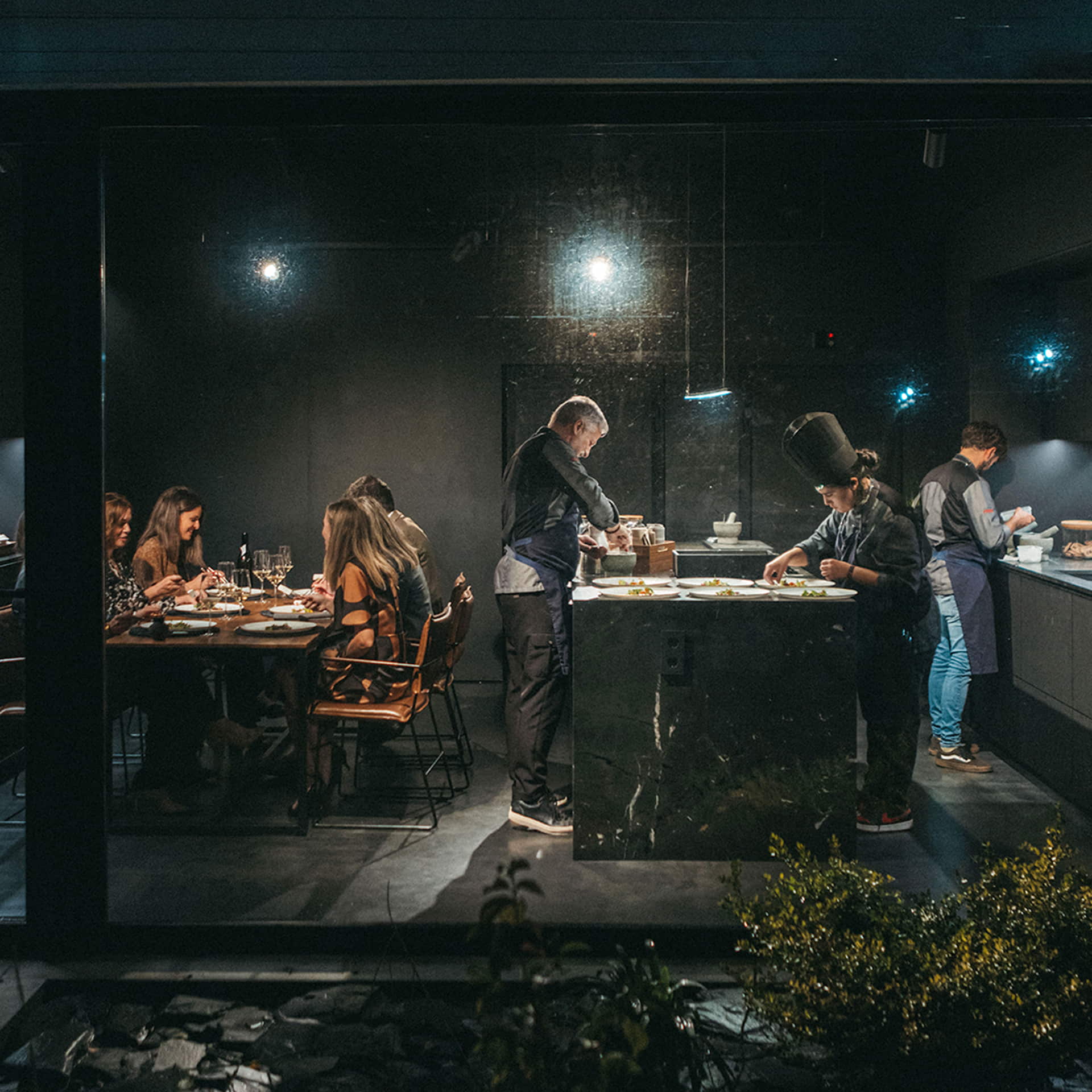 Event for professionals. Santos kitchen Caracter Atlántico 11A
