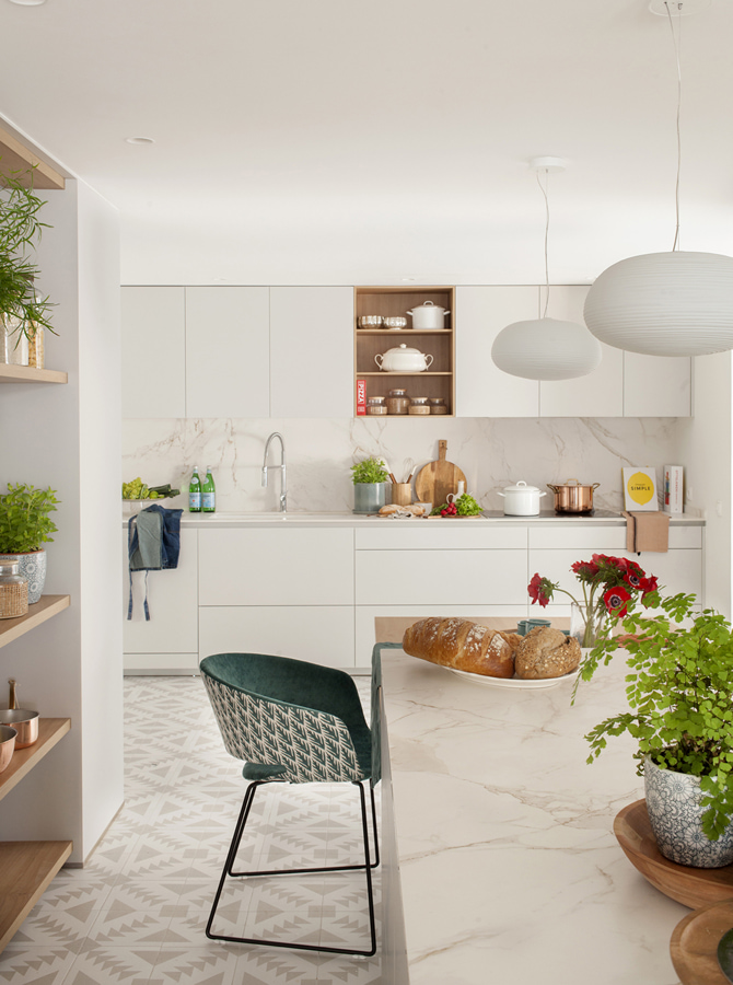 Decoración cocina Santos gris, por Sol Van Dorssen