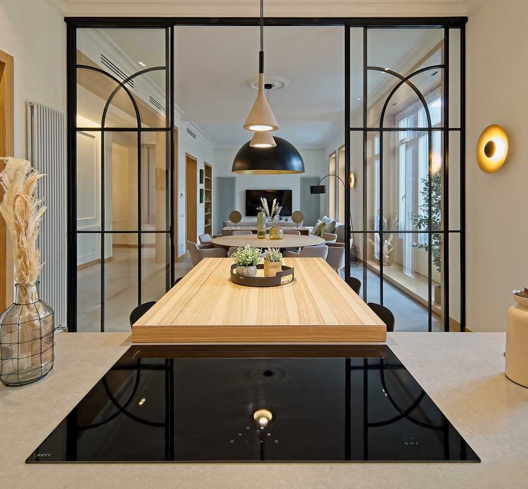 Office in Santos keuken in gerenoveerd appartement