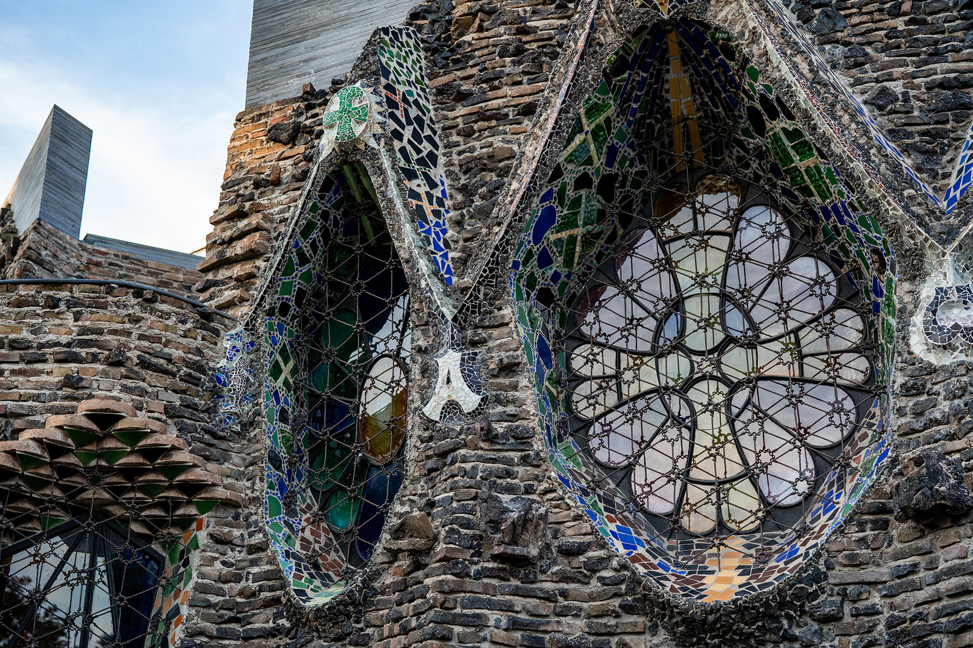 Cripta Gaudí da Colónia Güell.