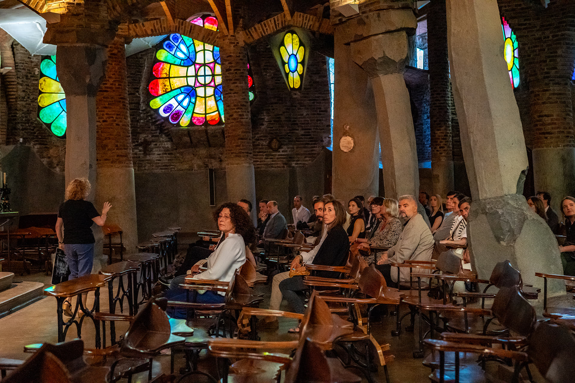 Visita guiada à Cripta Gaudí na Colónia Güell.