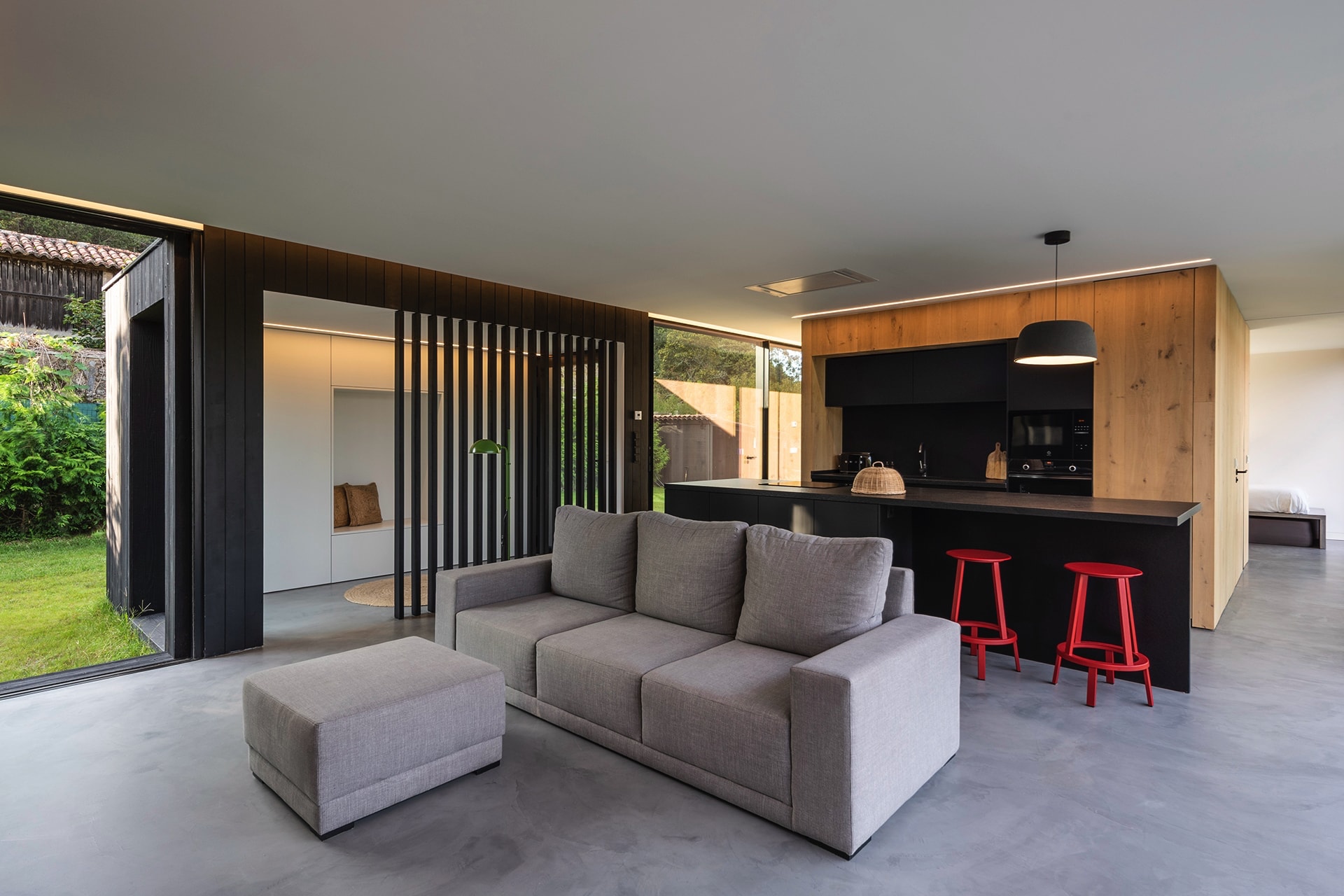 Vivienda con cocina y salón abiertos Santos