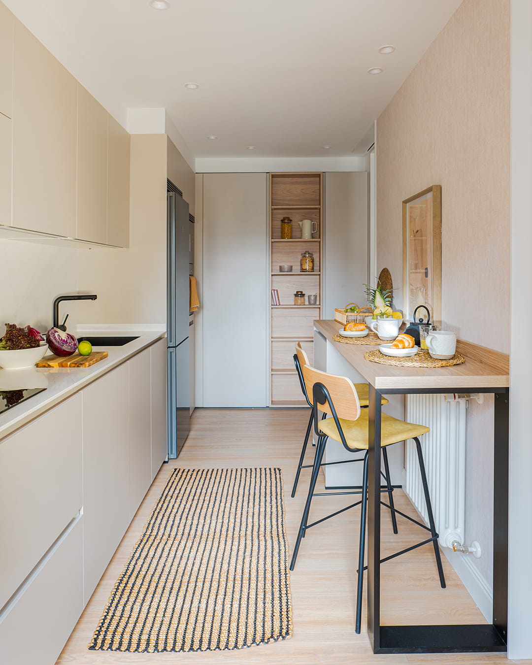 Cocina Cashmere diseñada por Cocinas Santos.